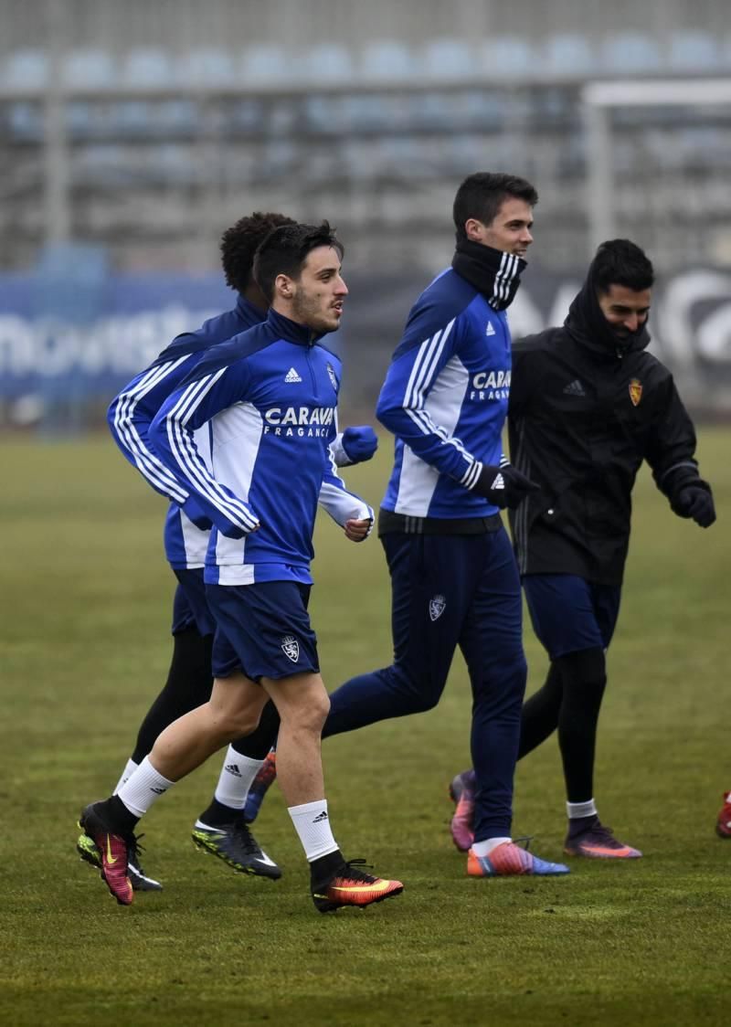 Primer entrenamiento tras parón navideño