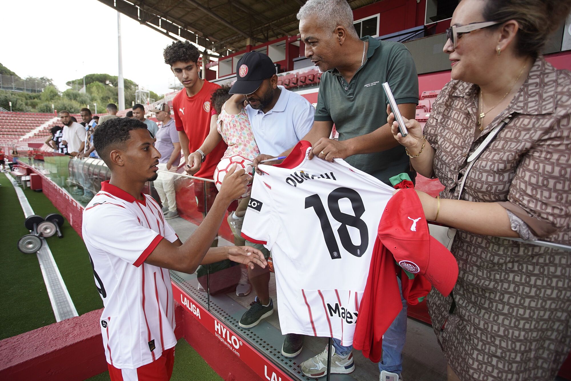 Girona Montilivi Presentació Ounahi, nou jugador del Girona FC