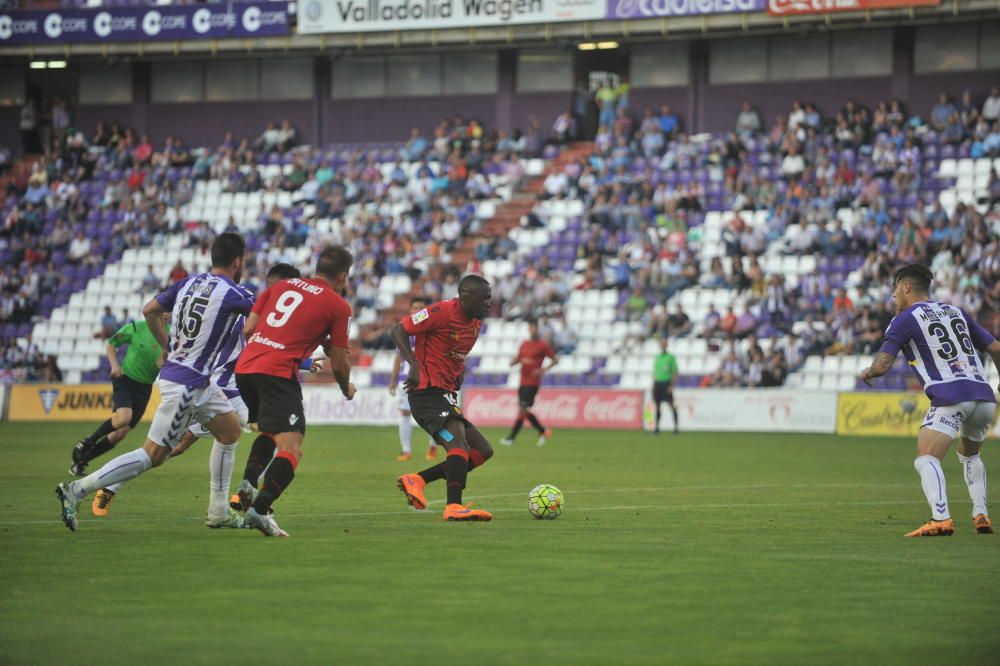 El Mallorca se salva en Valladolid