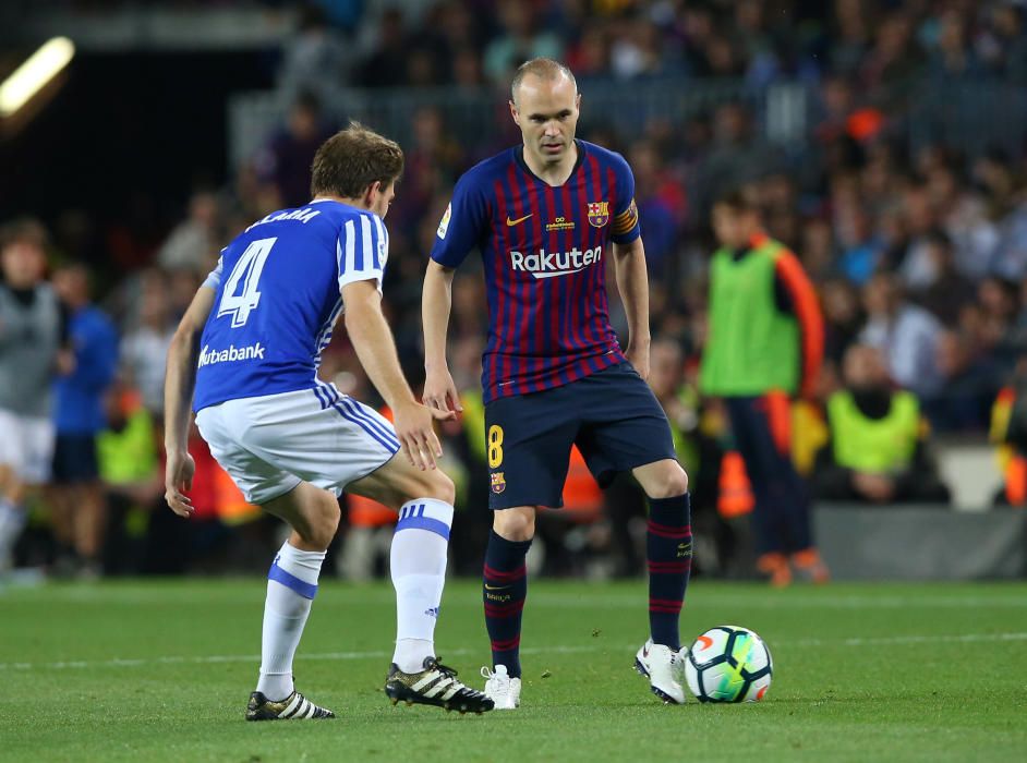 Les imatges del Barça-Reial Societat (1-0) - Comiat Andrés Iniesta