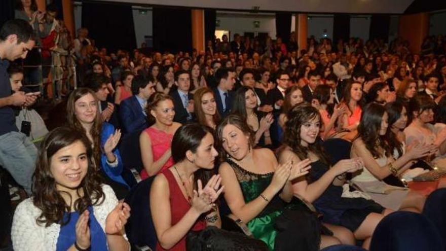 Una imagen de la ceremonia académica del IES Sánchez Cantón.  // Gustavo Santos