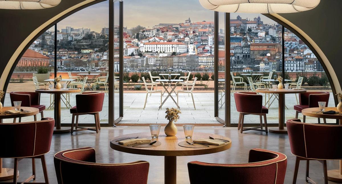 Oporto desde el restaurante Boa Vista, de Nacho Manzano.
