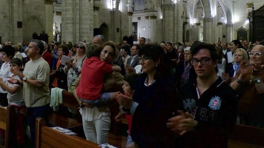 Cañizares es ovacionado  en la catedral