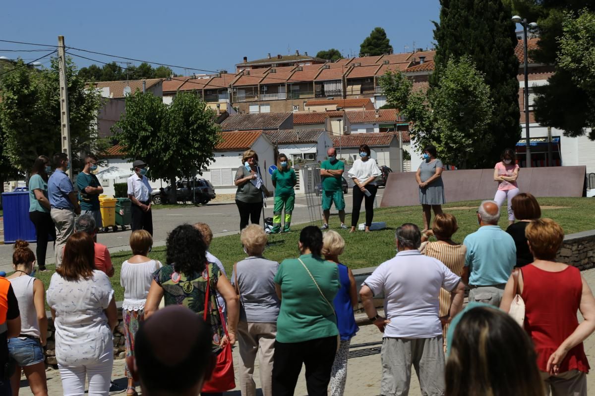 Homenaje a las víctimas del Covid-19