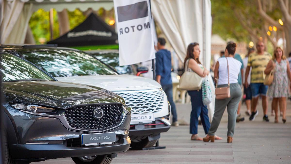 Una imagen de la Feria del Motor de Oliva del año pasado