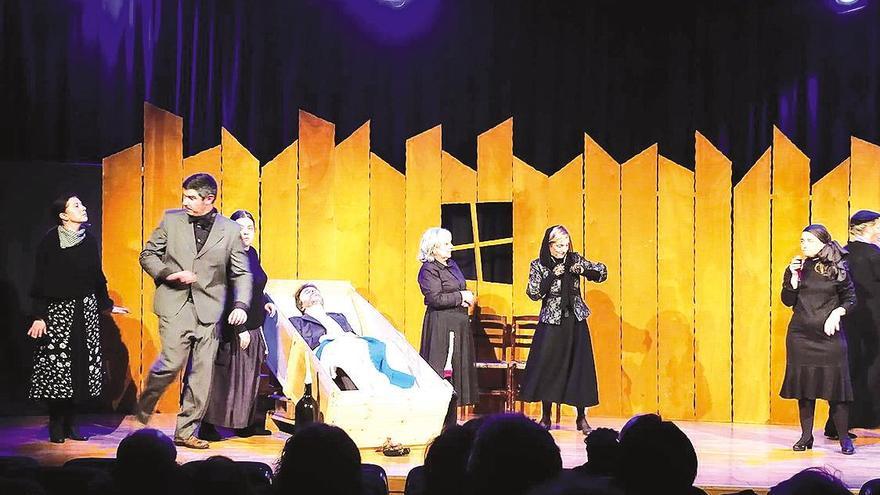 Imaxe de arquivo dunha obra do grupo de teatro. Foto: CA