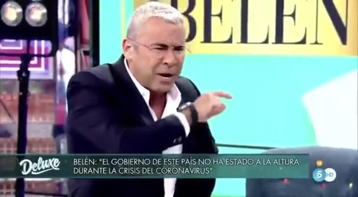La brutal discusión entre Belén Esteban y Jorge Javier Vázquez con tintes políticos