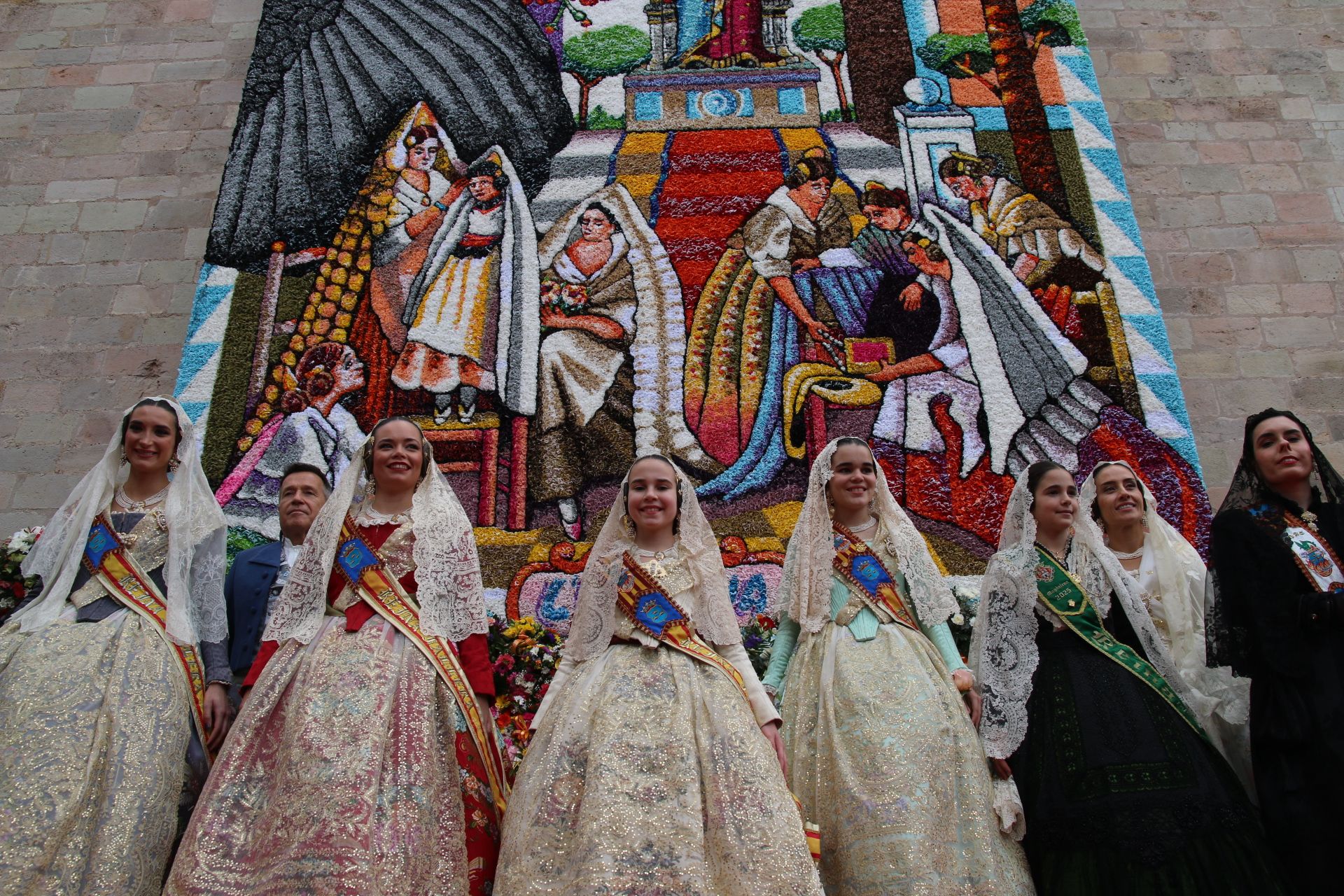 Ofrenda de flores en Burriana