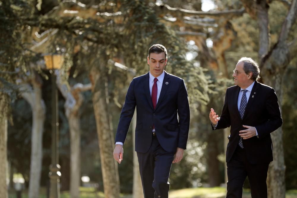 Primera reunió de la taula de diàleg