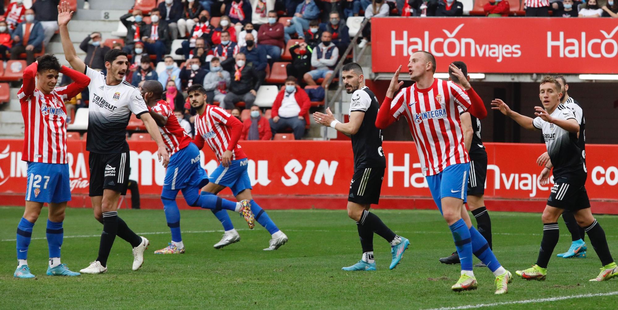 Sporting - Cartagena, en imágenes