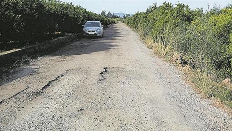 Piden al Consell 96.000 € para reparar otros 2,6 kilómetros de vías rurales
