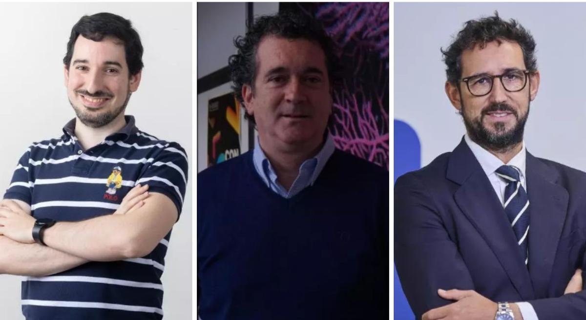 Daniel García (Gradiant), Ángel F. González (Grupo Ecobiomar IIM-CSIC) y Santiago Rodríguez (ITG).