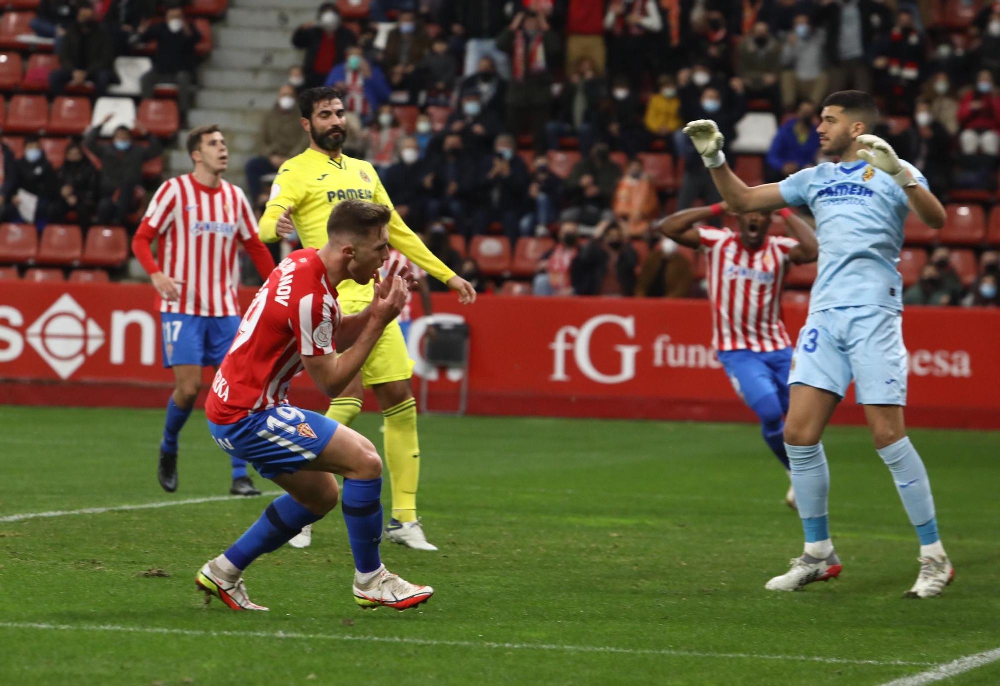En imágenes: así ha sido la victoria del Sporting ante el Villarreal