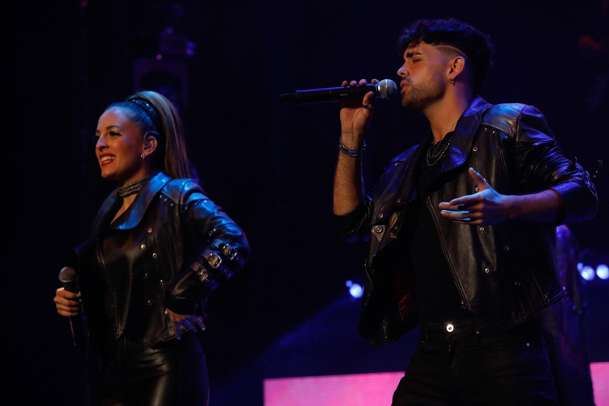 En imágenes: Musical "Cruz de navajas" en el Palacio Valdés de Avilés