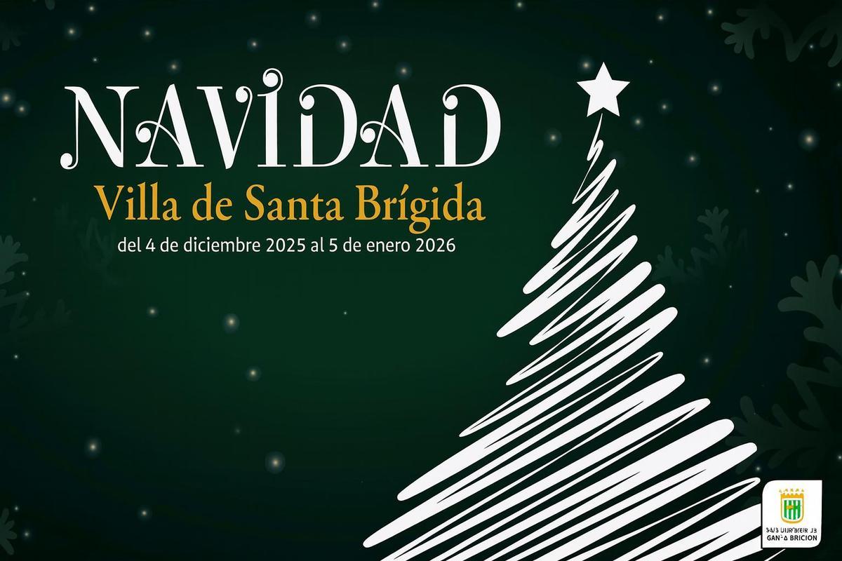 Santa Brígida da la bienvenida a la Navidad
