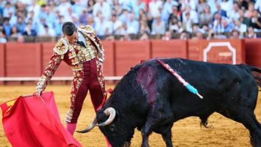 El alicantino José Mari Manzanares, ayer en Sevilla.