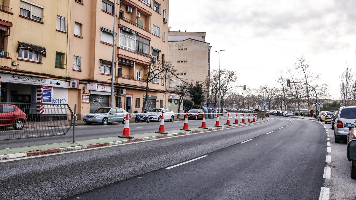 Imagen de la avenida Hernán Cortés.