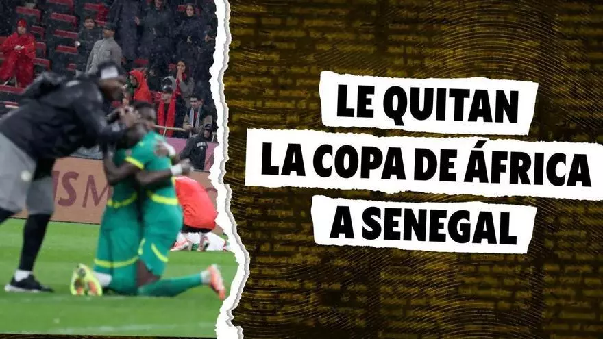 Le quitan el título de la Copa de África a Senegal