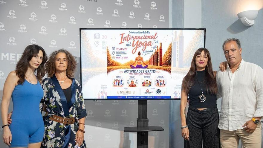Mérida refuerza la salud mental con yoga, biodanza, talleres y conexión con la naturaleza en una jornada gratuita