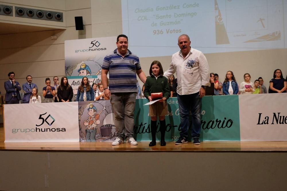 Tercer premio: Claudia González Conde, del colegio Santo Domingo de Guzmán (Mieres)