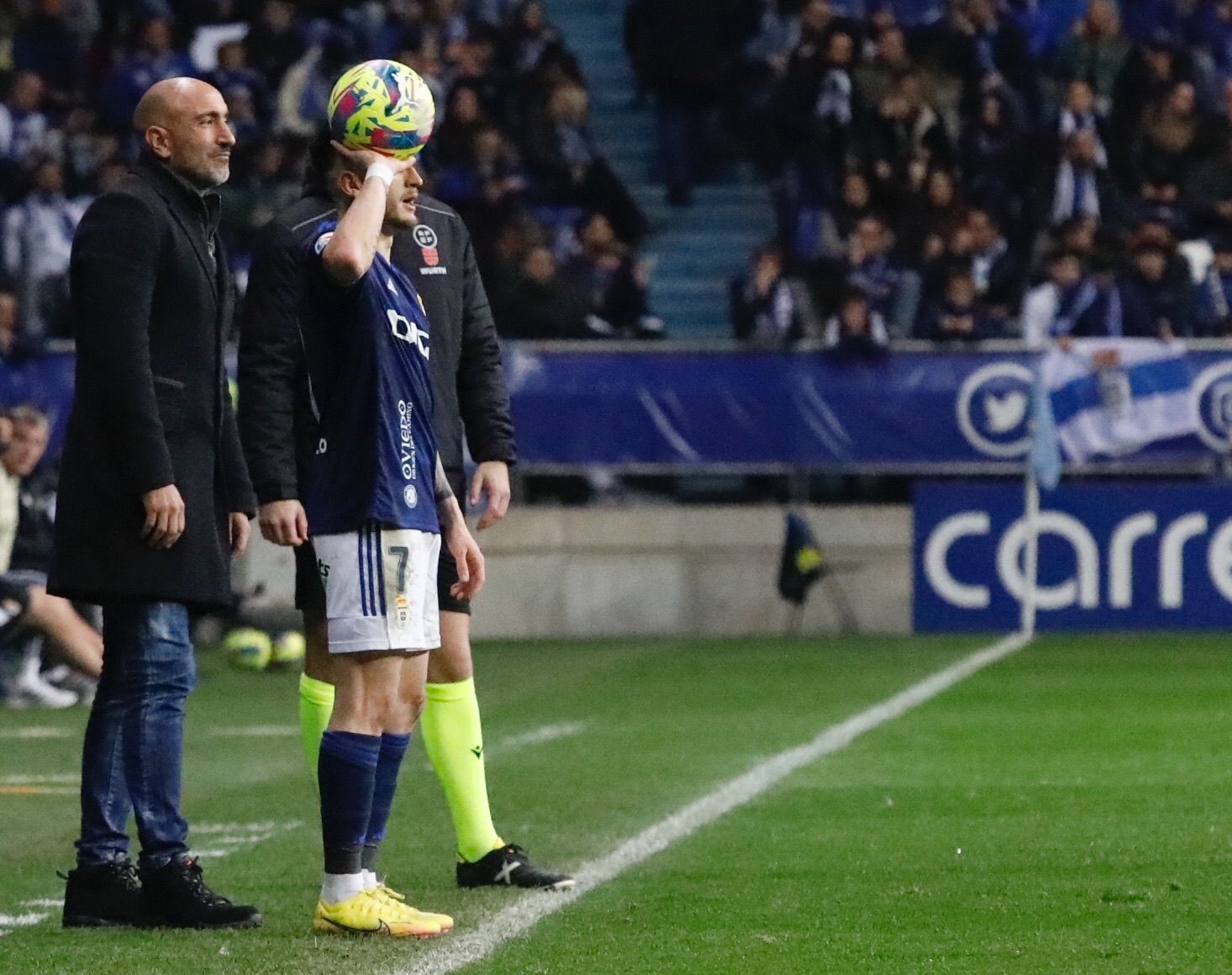 En imágenes: así se vivió el derbi en el Tartiere