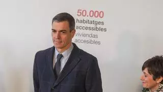 Sánchez e Illa anuncian los primeros solares y la aceleración de trámites para construir 50.000 pisos públicos en Catalunya