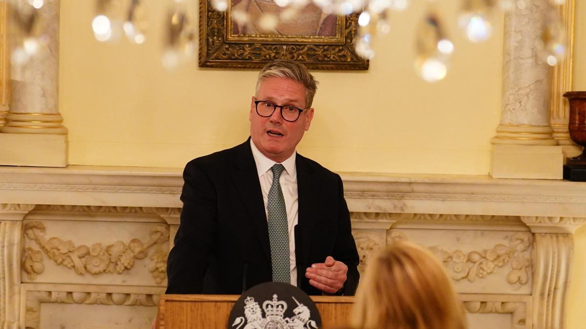 El primer ministro del Reino Unido, Keir Starmer, el pasado lunes en Downing Street.