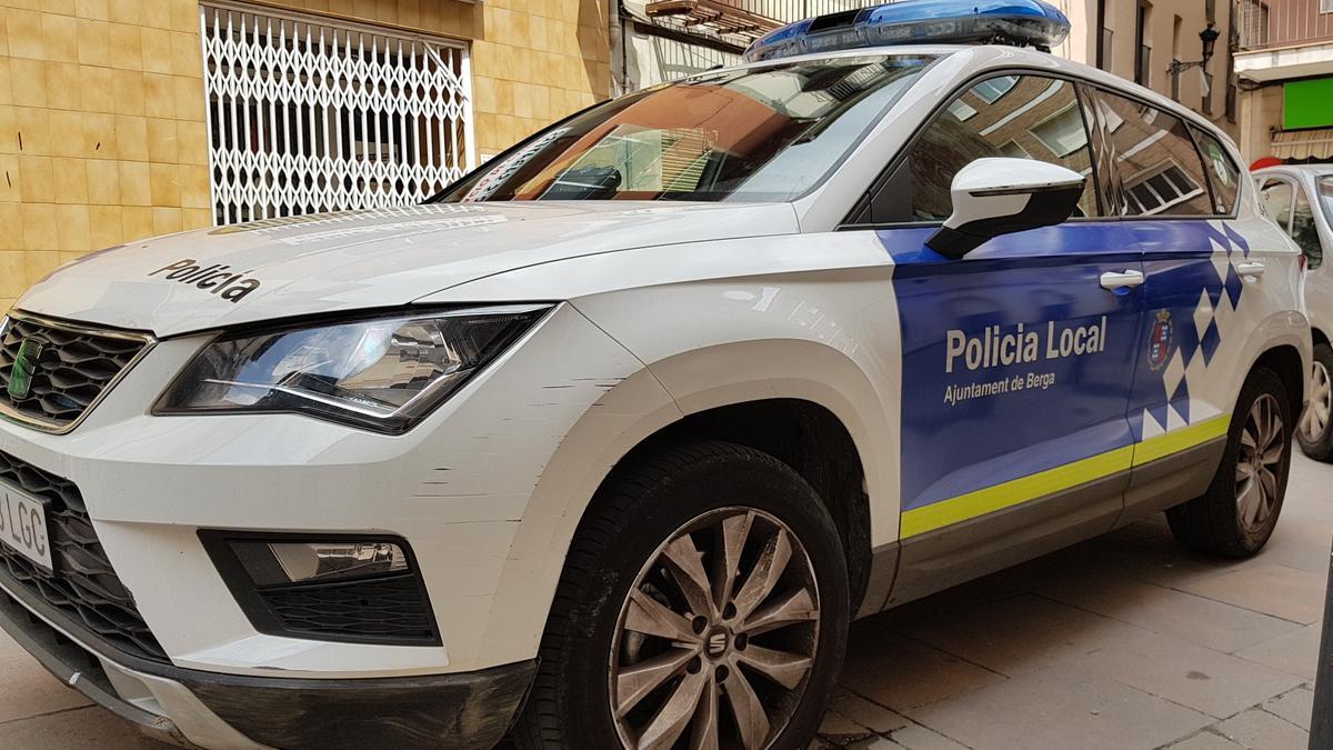 Imatge recurs d&#039;un cotxe de la Policia Local de Berga