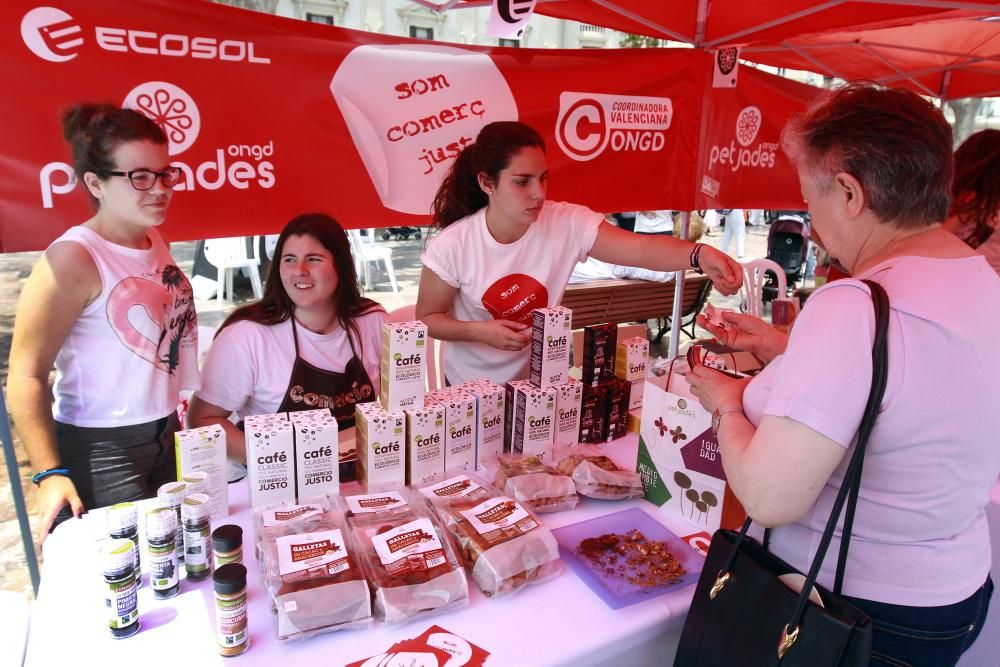 Día Mundial del Comercio Justo en Valencia