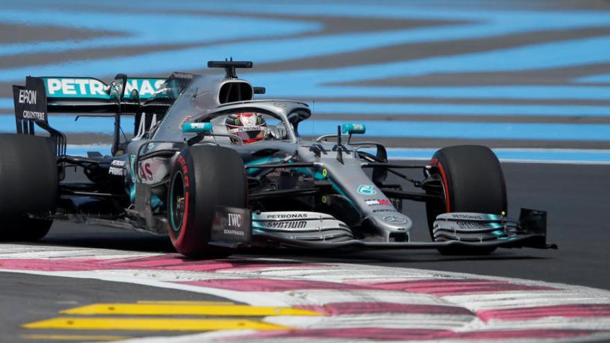 Lewis Hamilton, el más rápido en Paul Ricard