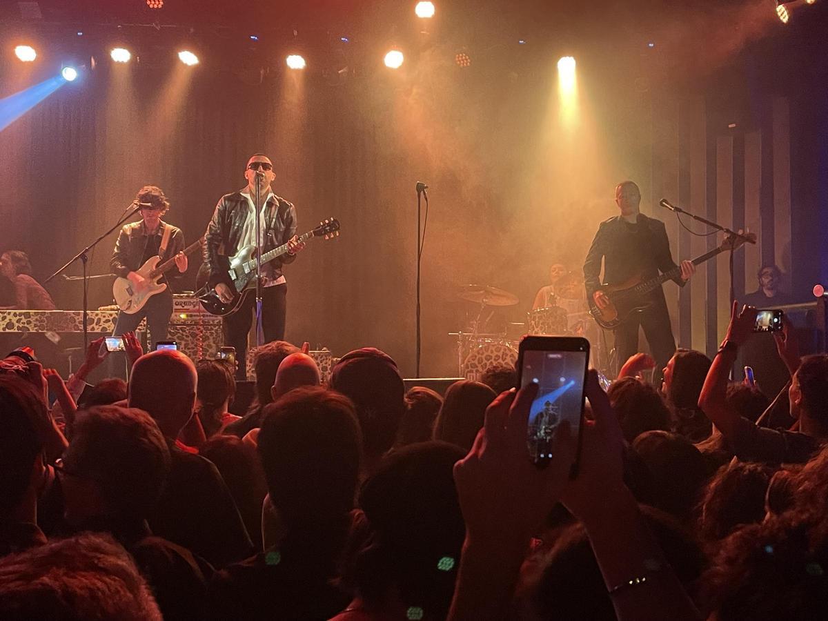 Miles Kane, ayer en la Sala Moon en València.