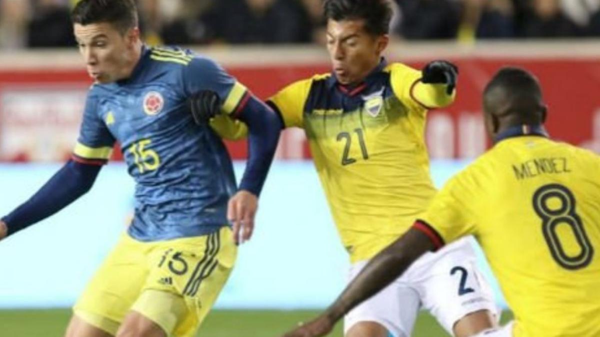 Colombia derrotó a Ecuador con un solitario gol de Uribe