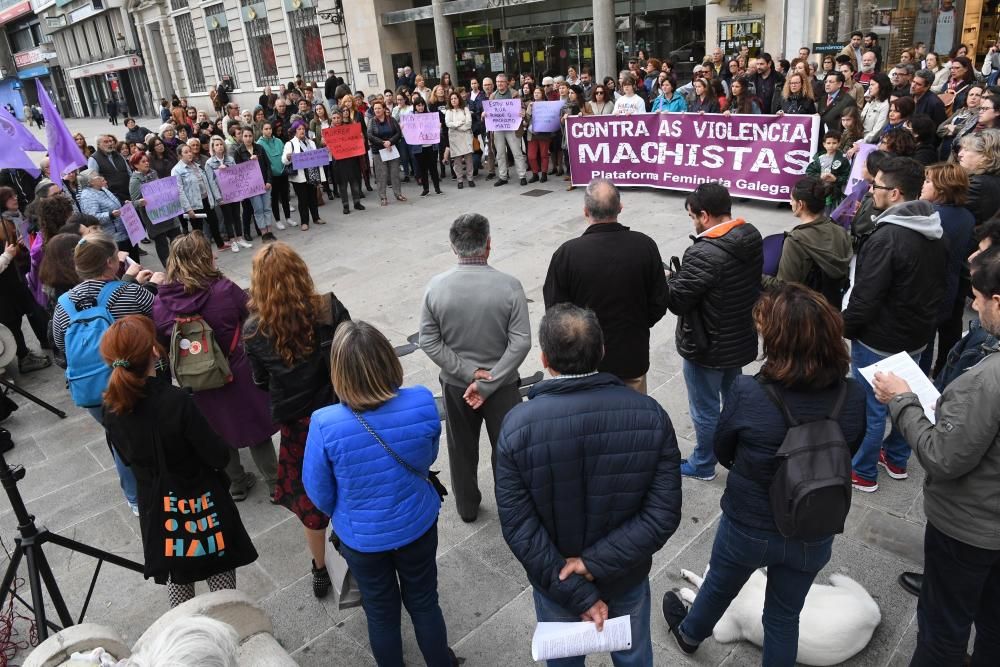 A Coruña, contra la violencia machista