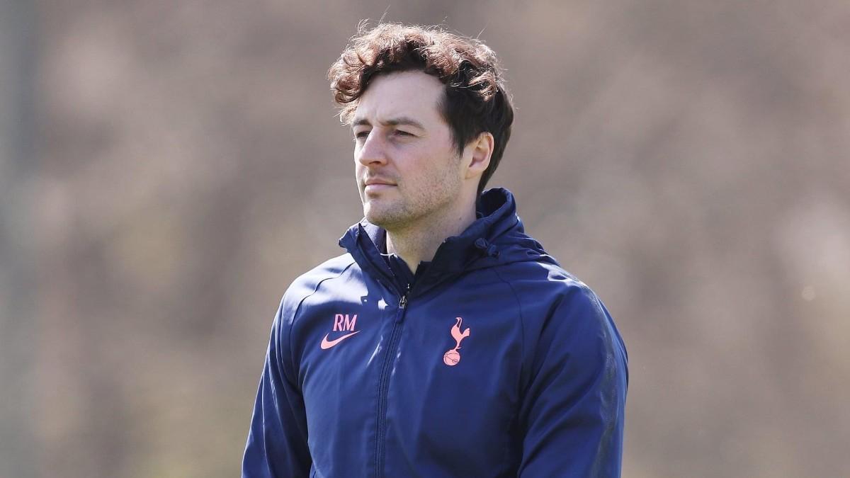Ryan Mason, nuevo entrenador interino del Tottenham Hotspur.