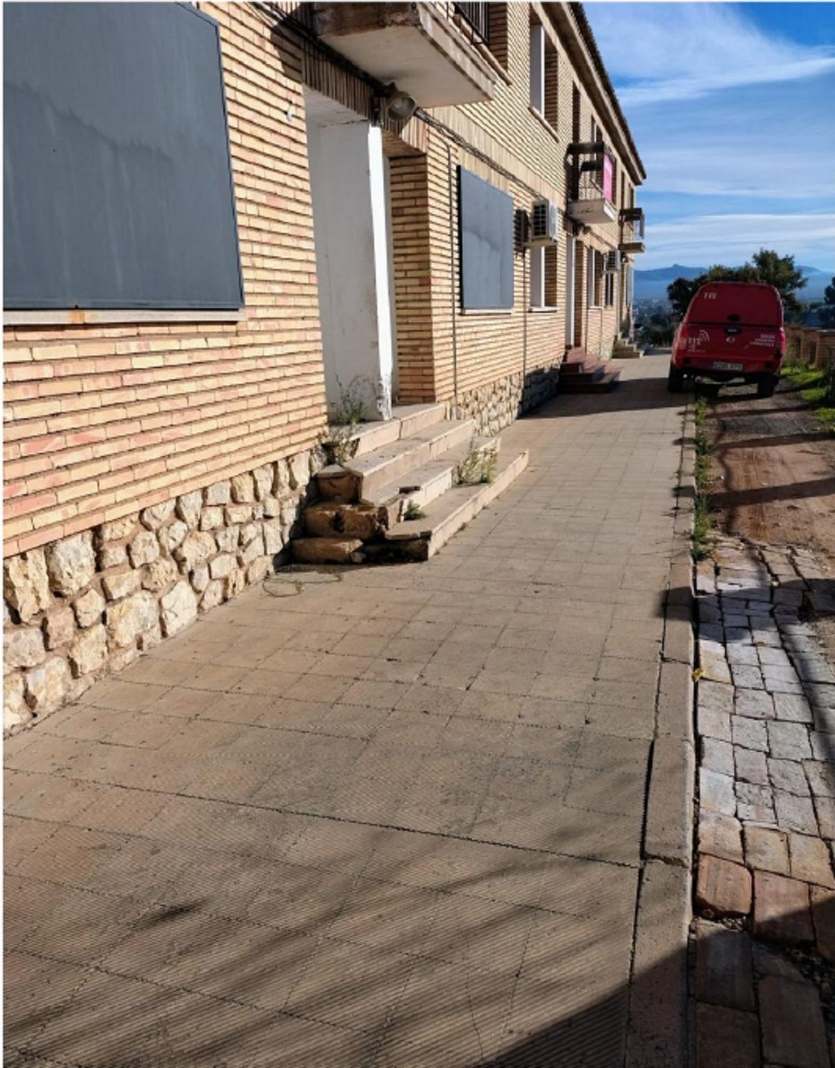 Viviendas del parque público que se cederán a la Guardia Civil.