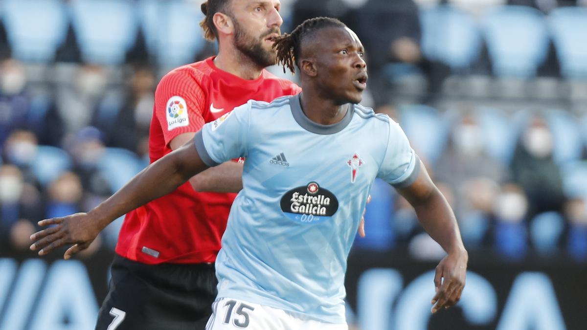 Aidoo en un partido de esta temporada