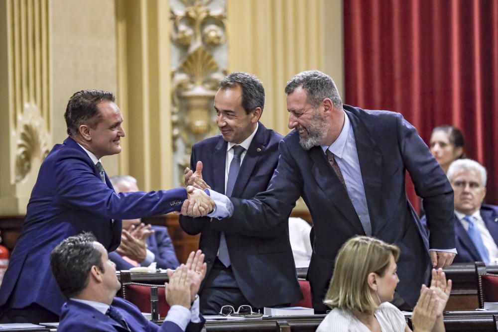 Pleno del Parlament constitución de la nueva mesa