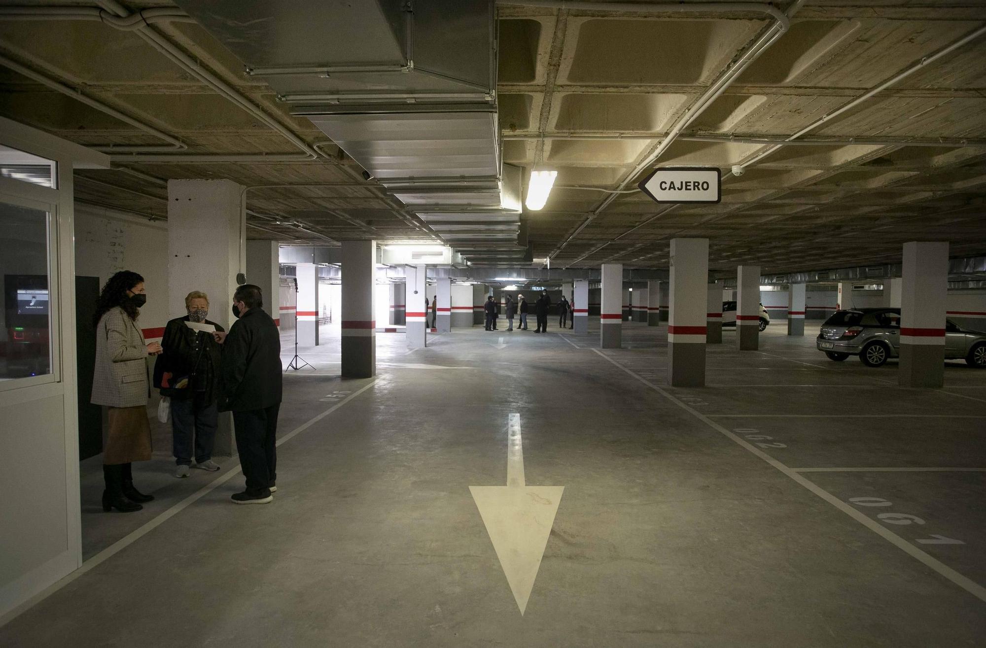 Así es el nuevo parking de Sagunto, que ha tenido que esperar 9 años.