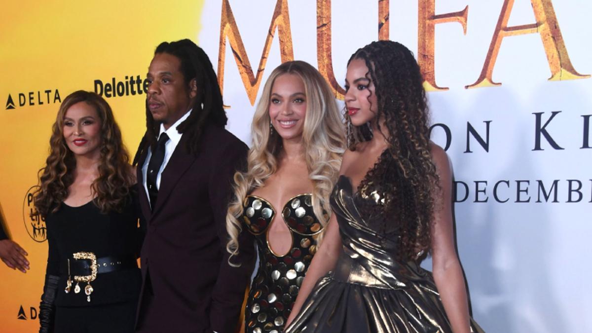 La familia de Beyoncé al completo