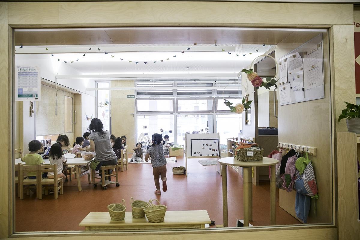"Sense plaça a l'escola bressol en plena caiguda de la natalitat"