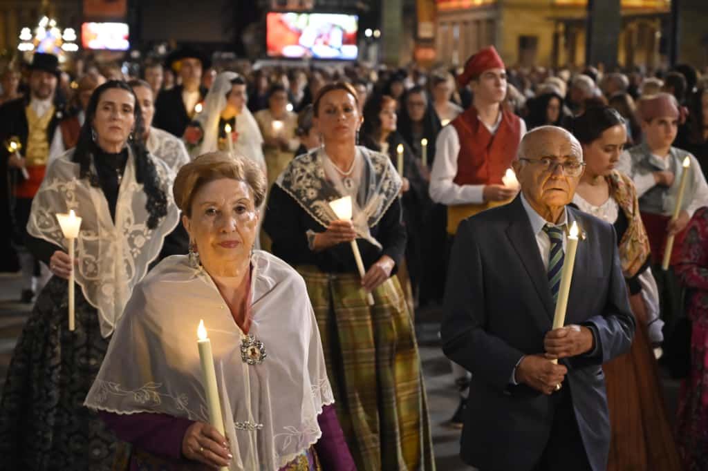 El Rosario de Cristal, uno de los momentos más emocionantes de las Fiestas del Pilar