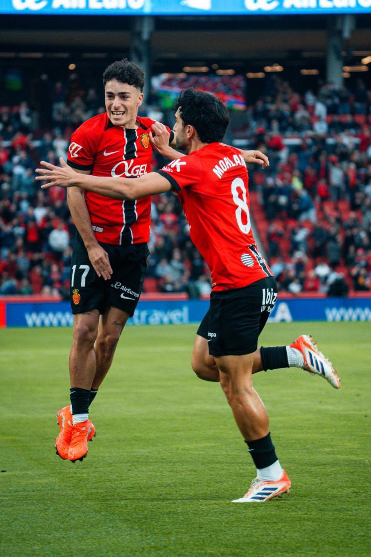 Jan Virgili, estrella con el Mallorca