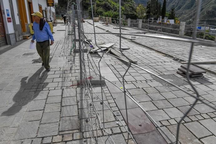 GRAN CANARIA  05-12-2018 TEJEDA.   Obras sin ...