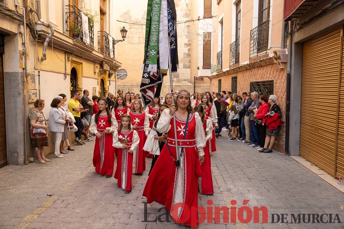 Procesión del día 3 en Caravaca (bando Cristiano)