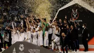 El Real Madrid, campeón de la Supercopa tras vencer al Athletic