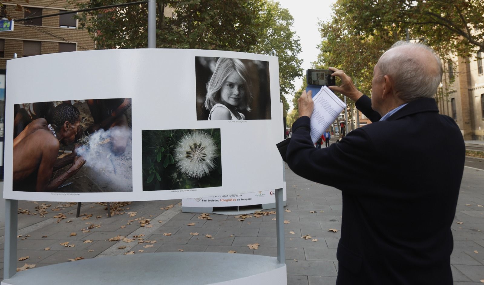 Un siglo de fotografía en la Gran Vía de Zaragoza