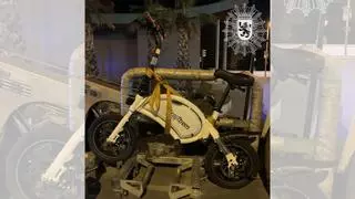 Así es el "artefacto" con ruedas requisado por la Policía Local de Zaragoza