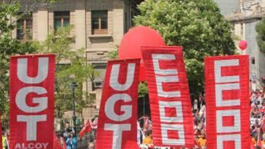 Imagen de la manifestación del 1 de mayo de 2013