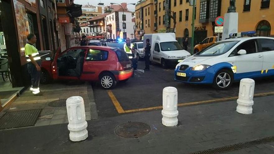 Temeraria persecución en Puerto de la Cruz