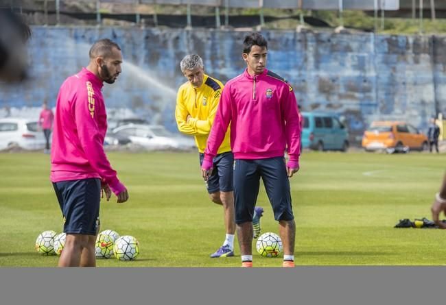 Entrenamiento de la UD Las Palmas